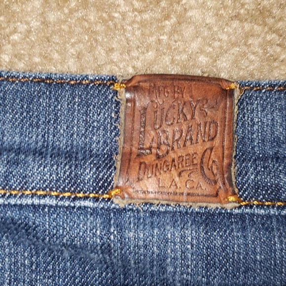 Lucky Brand dark blue bootcut denim jeans - Picture 5 of 7